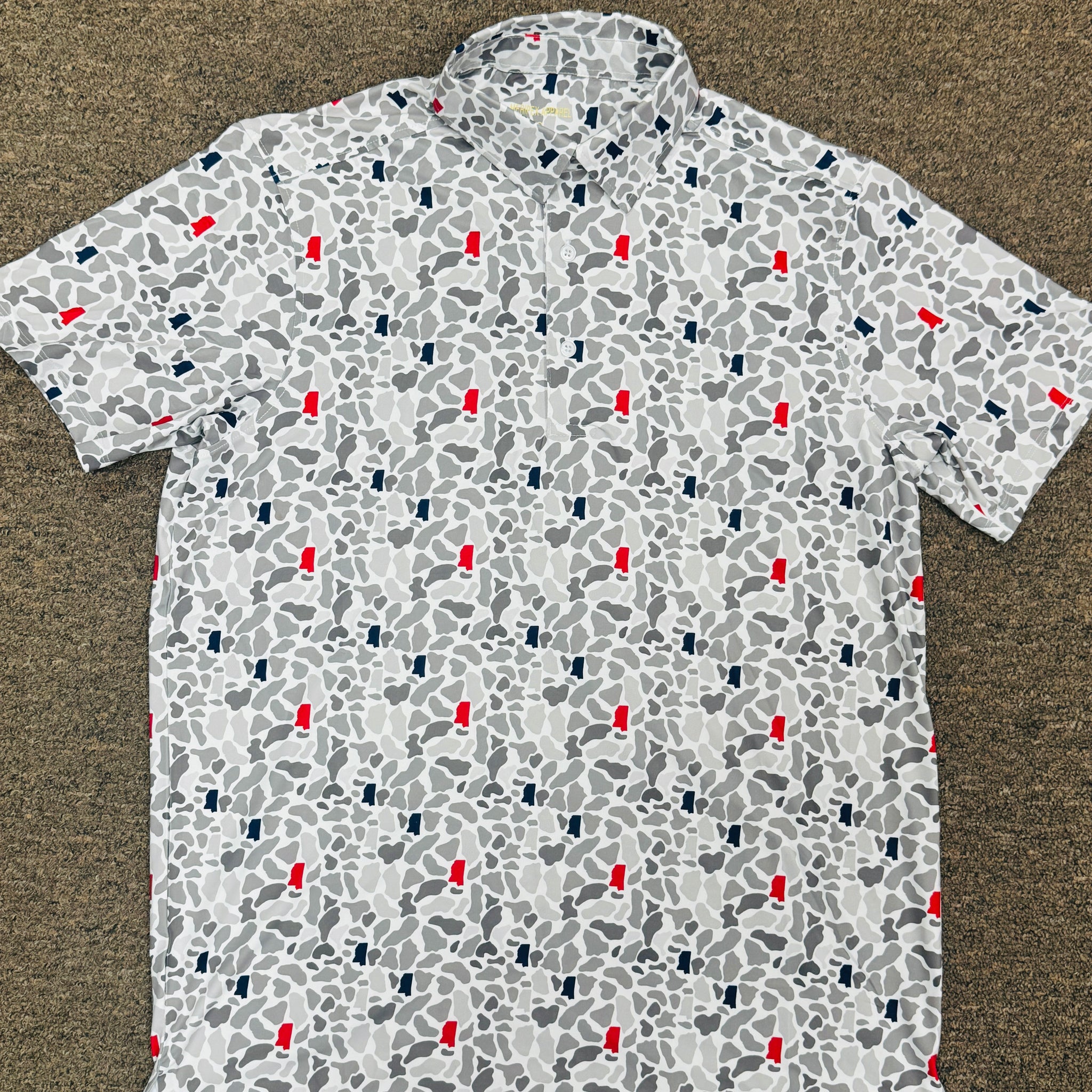 Meripex Mississippi Camo Performance Polo