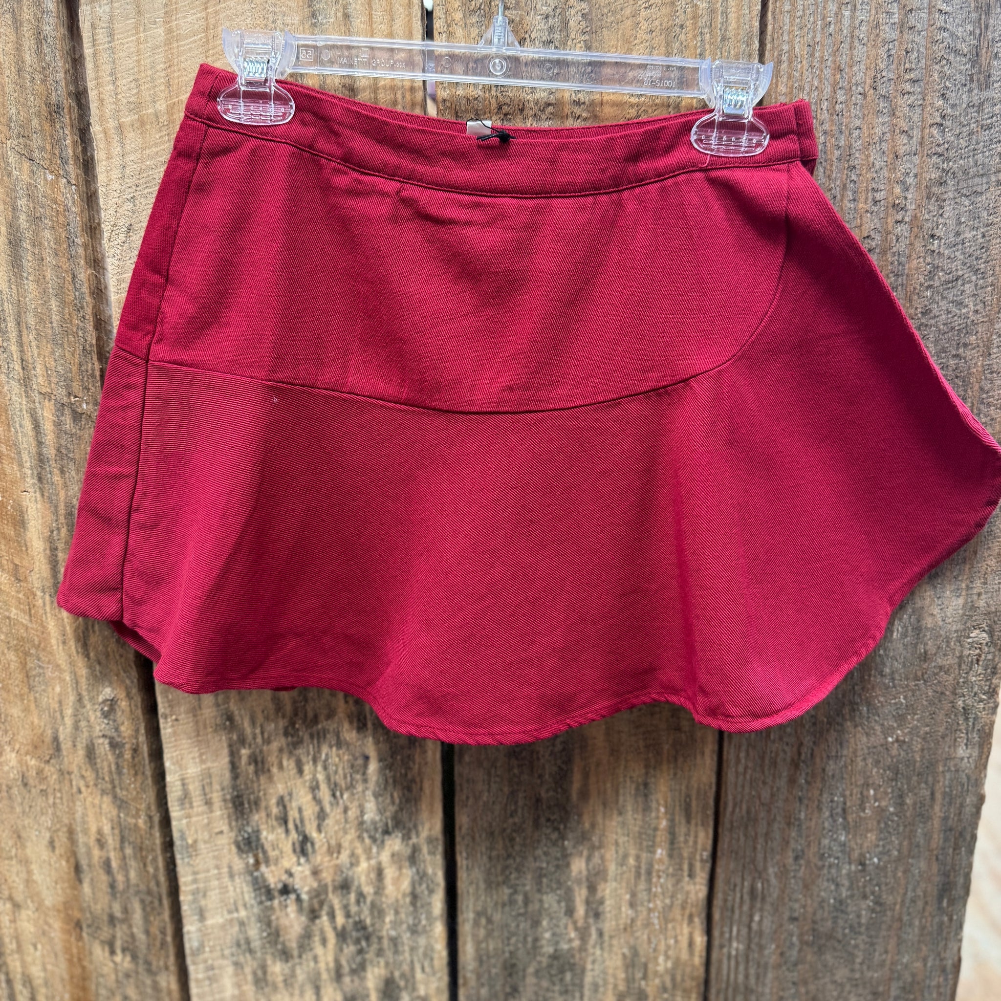 A Denim Dream Wrapped Skort