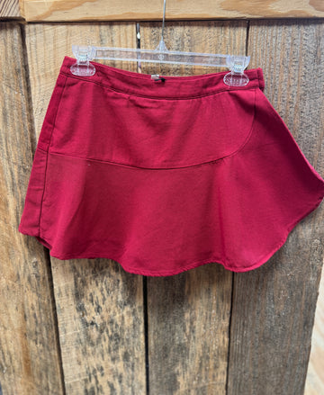 A Denim Dream Wrapped Skort