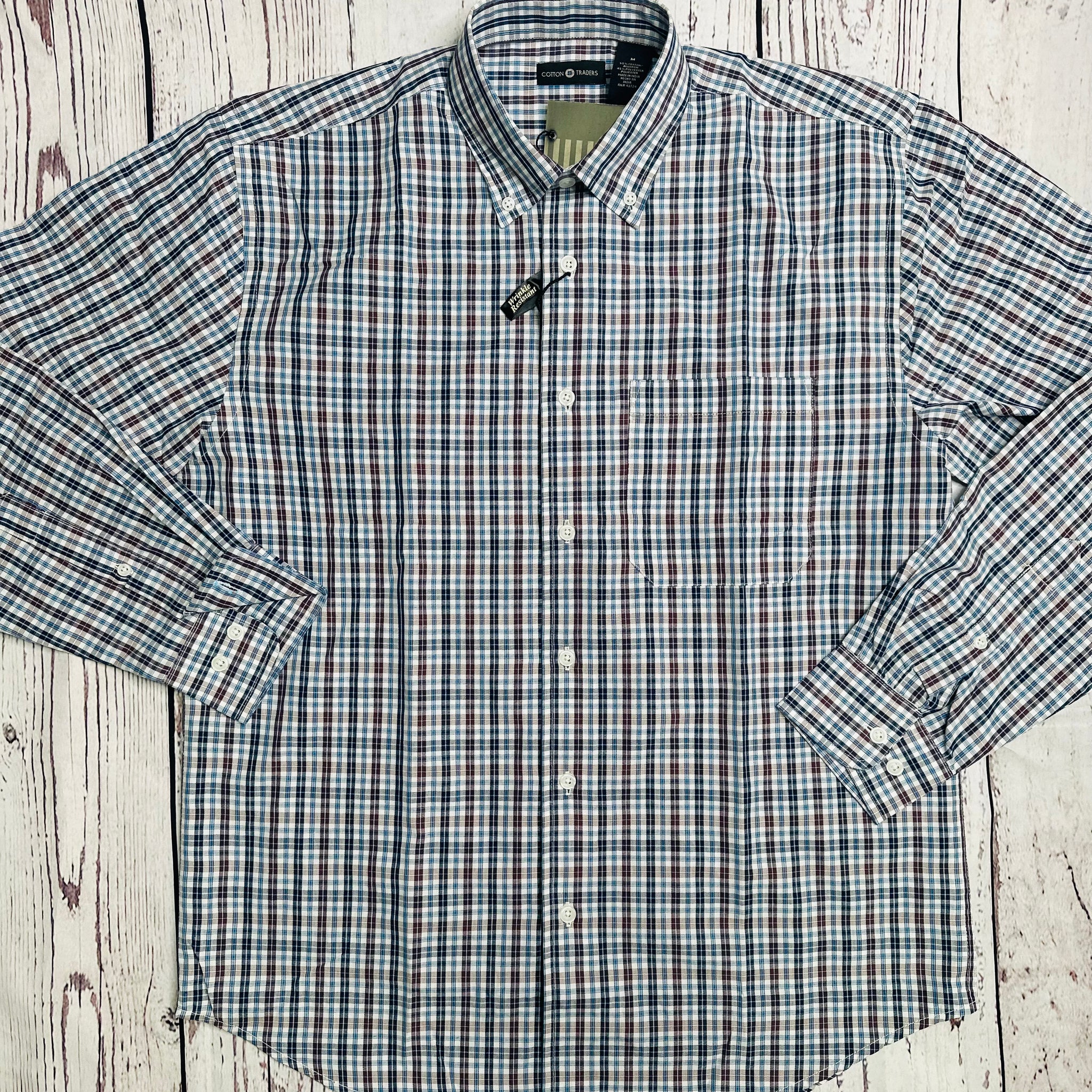Men's L/S Button Down Sport Shirt