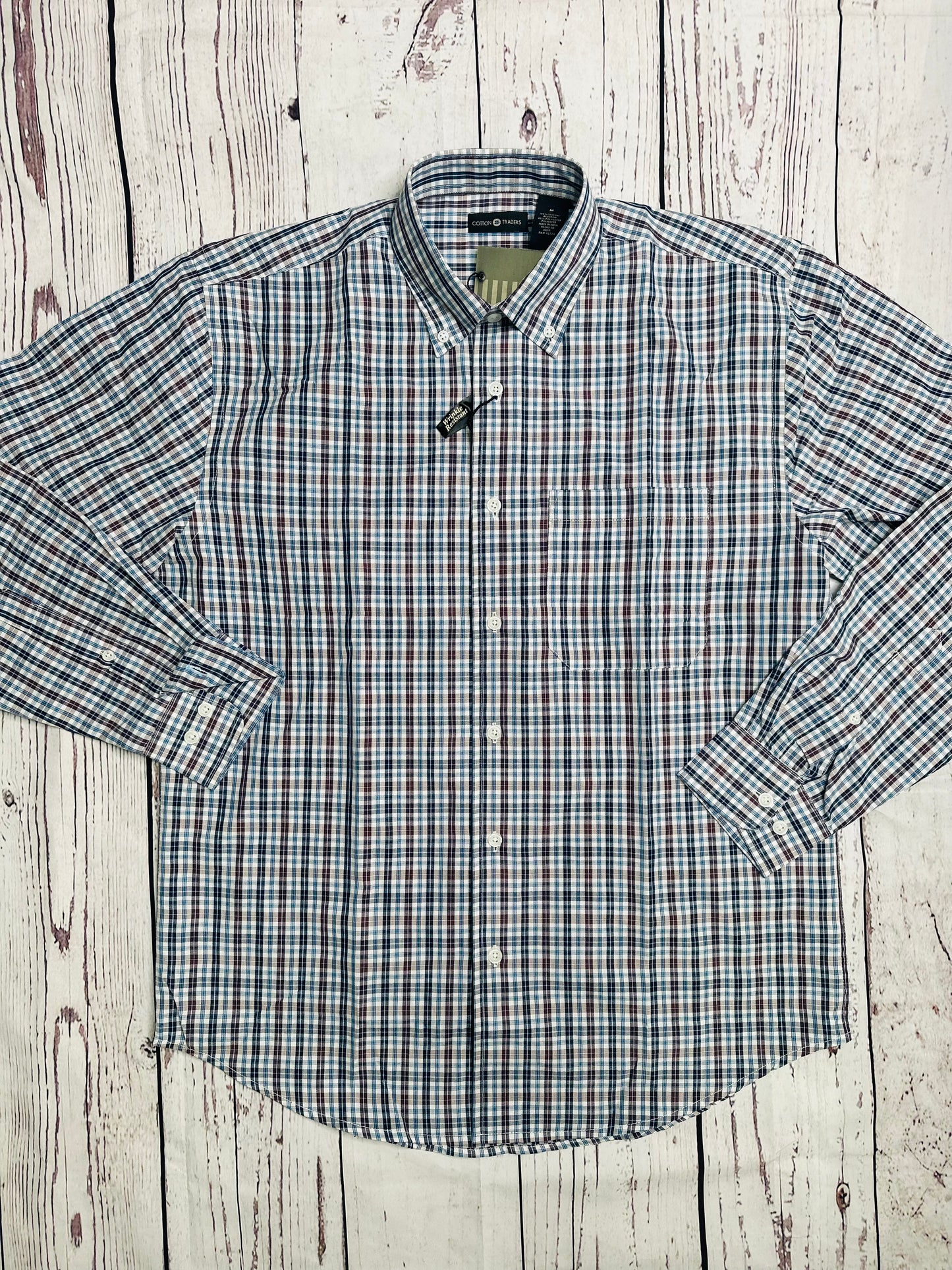 Men's L/S Button Down Sport Shirt