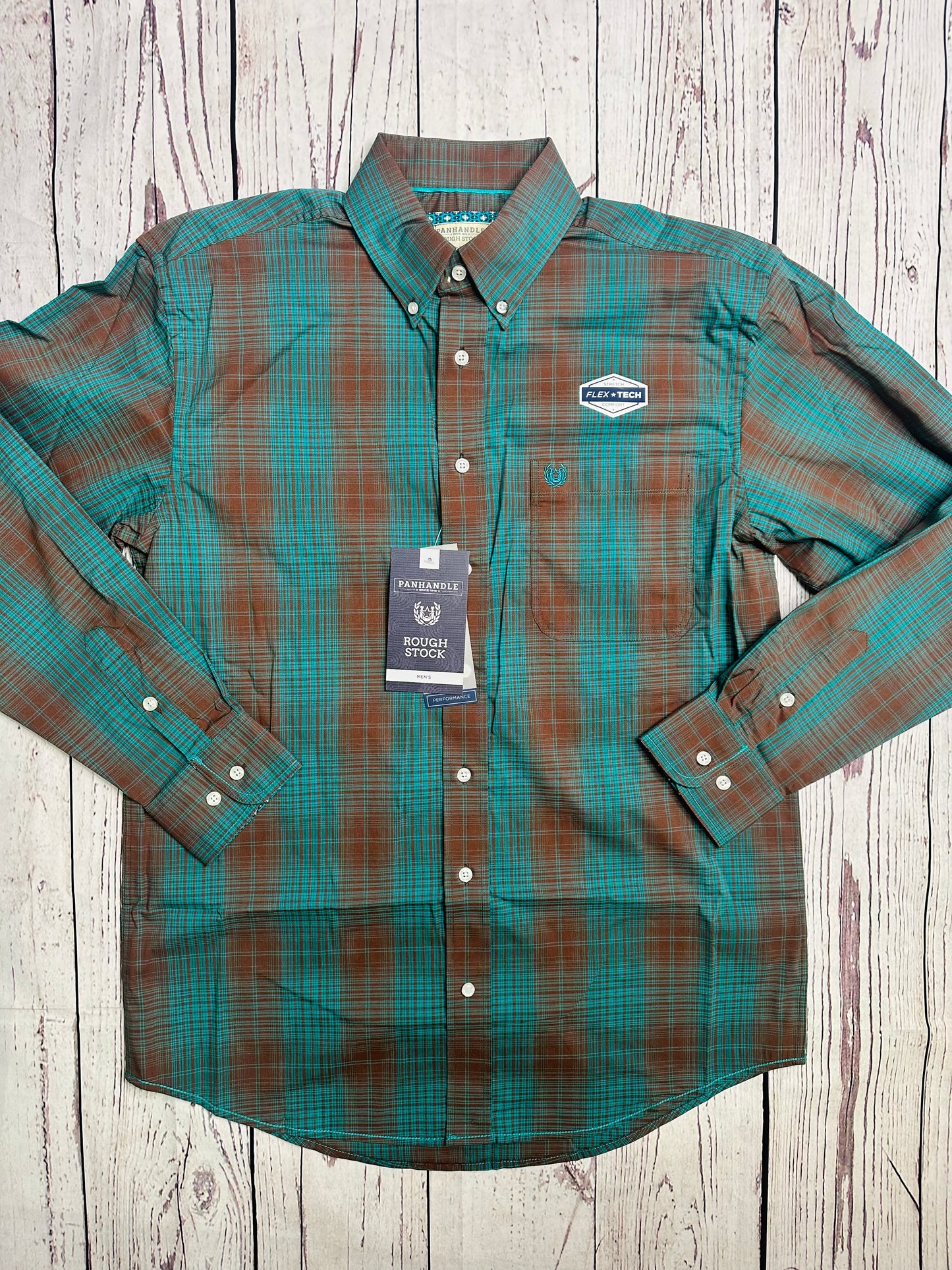 Men's L/S Plaid Button Down Shirt