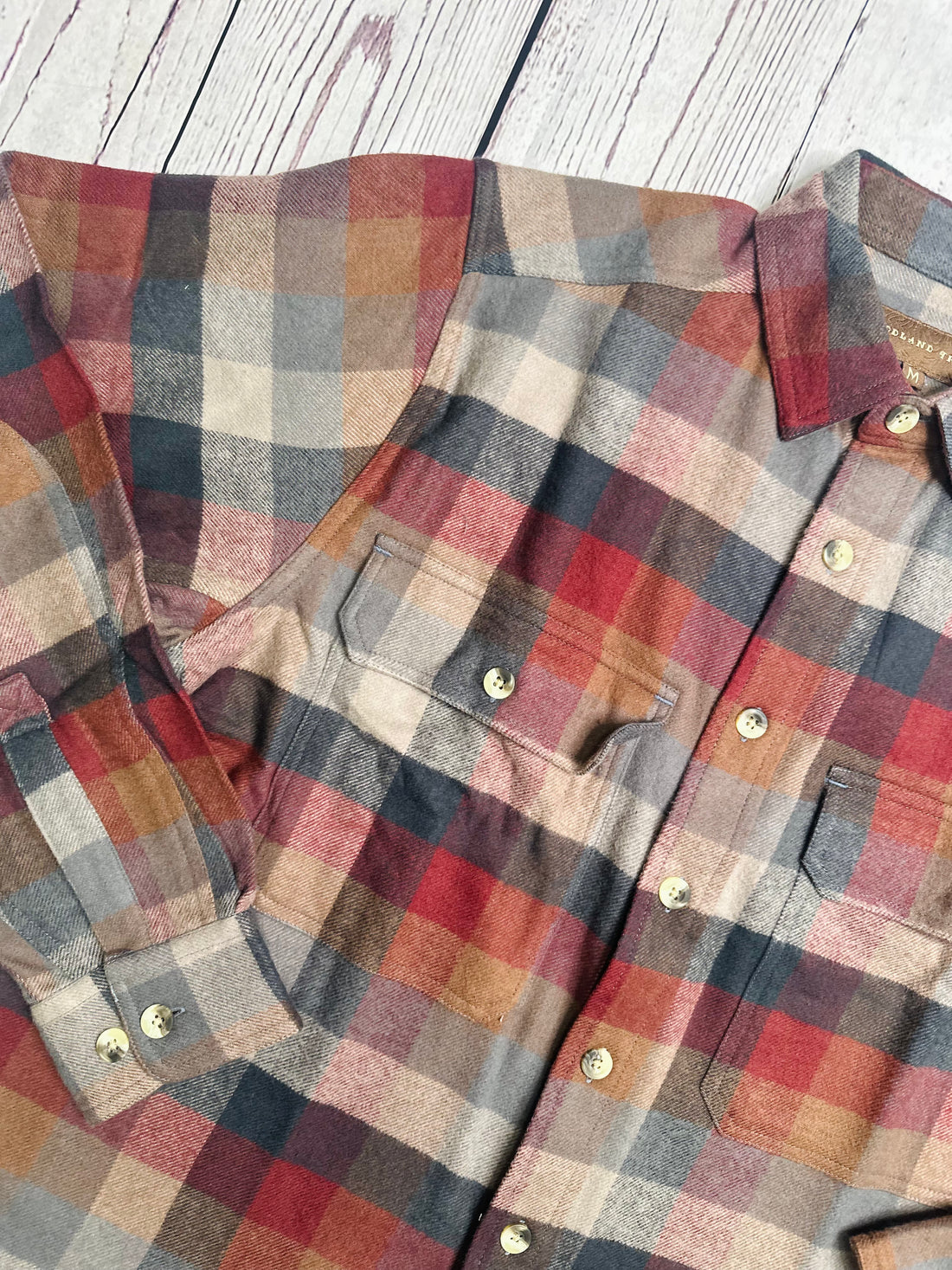 Men's L/S Flannel Button Down Shirt