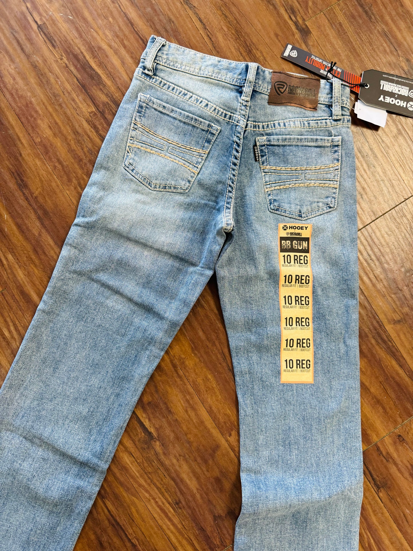 Hooey Raised Denim Bootcut Jeans