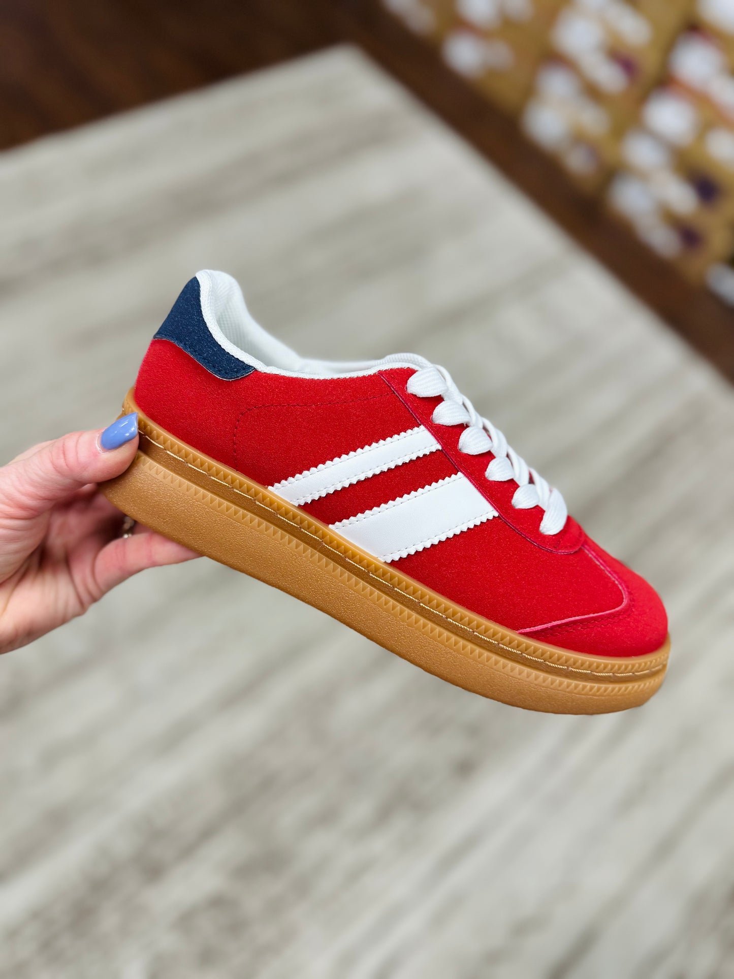 The Perfect Sneaker Red/White