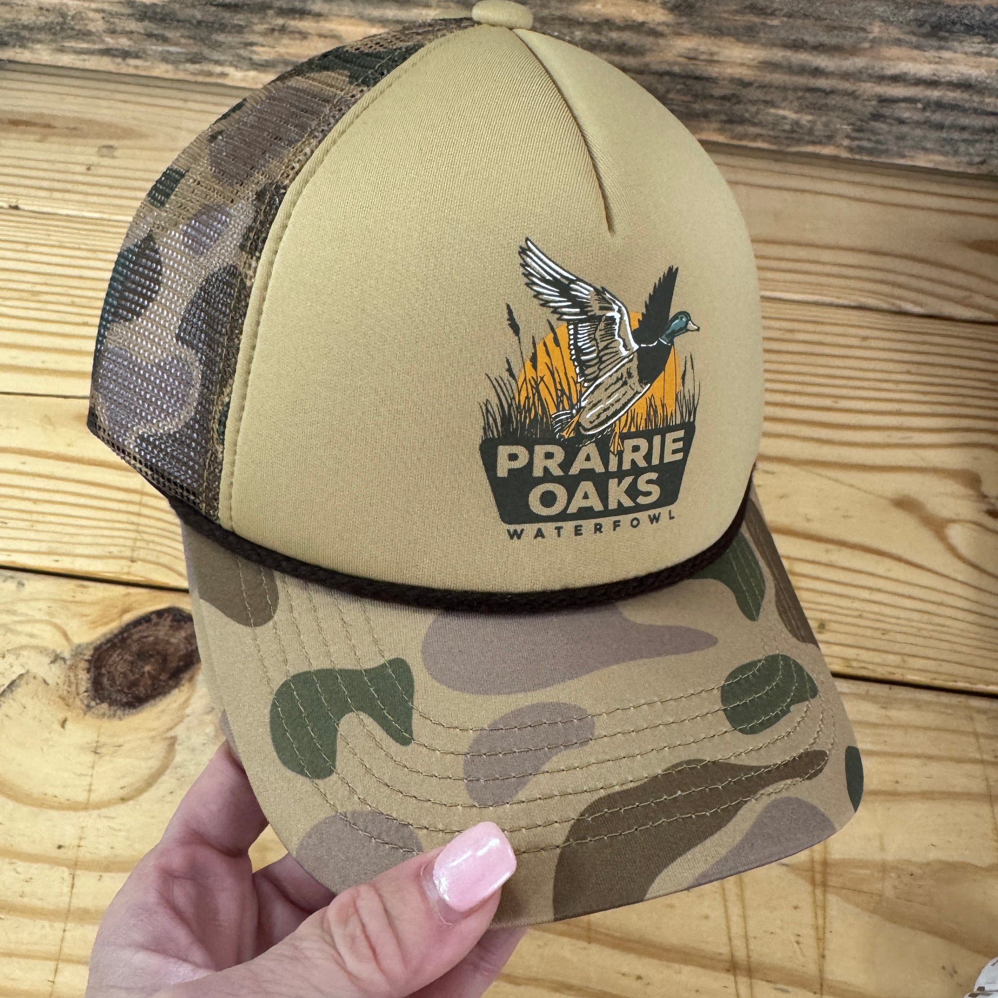 Camo Foam Trucker Hat