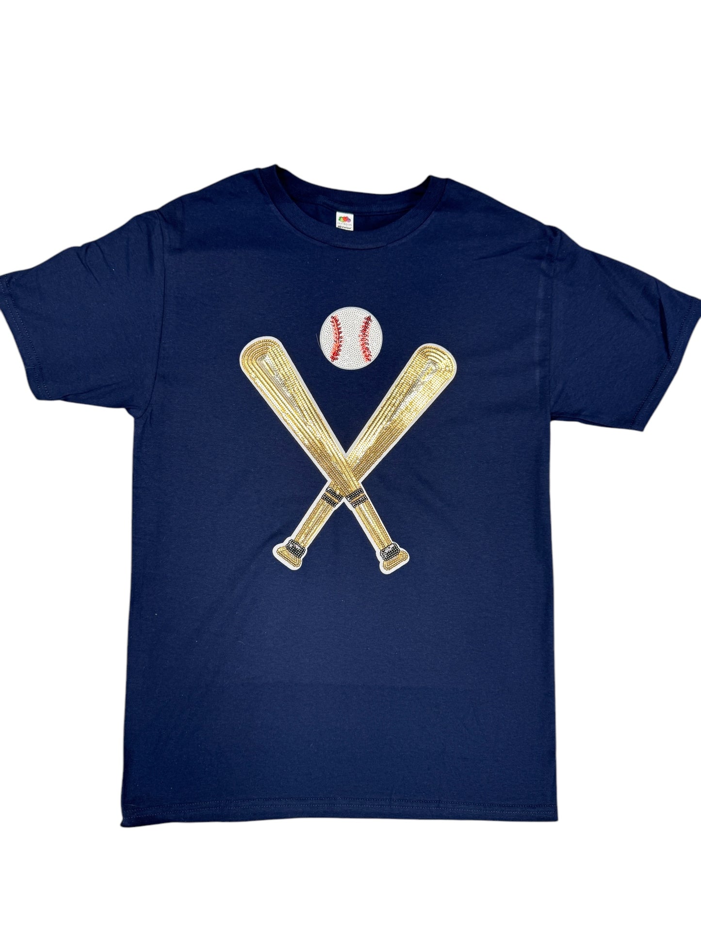 Sequin Baseball Graphic Tee