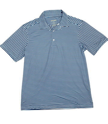 Striped Performance Polo
