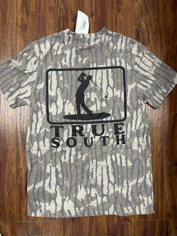 Golf Swing Square T-Shirt