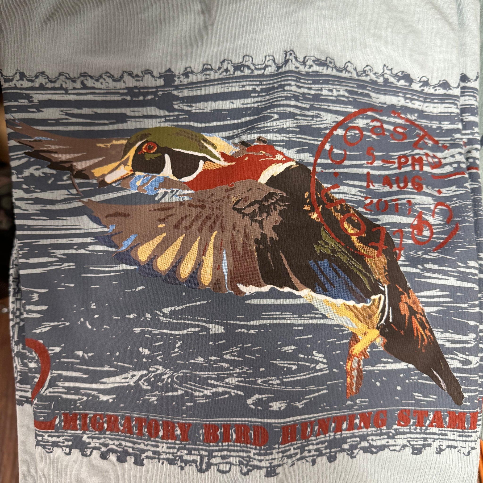 Sky Blue Duck Stamp T-Shirt
