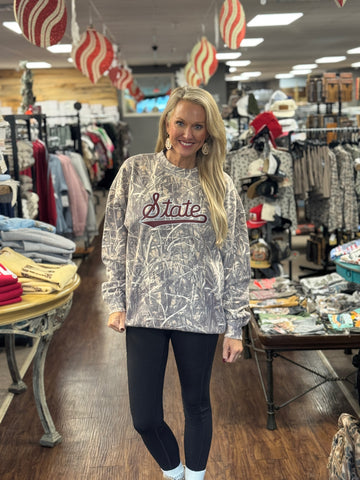 State Camo Sweatshirt