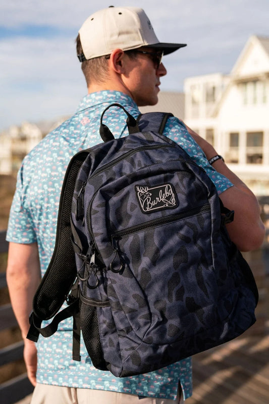 Burlebo Backpack - Black Camo