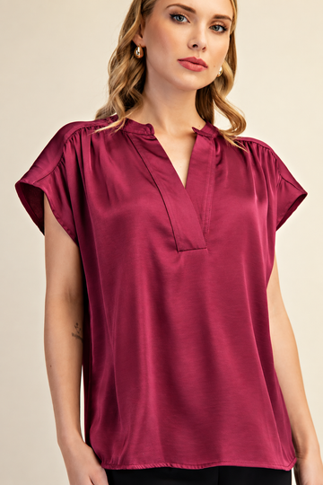 Shirring Detailed Blouse