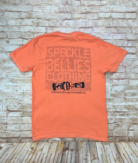 Speckle Bellies "3D Duck Call Logo" T-Shirt