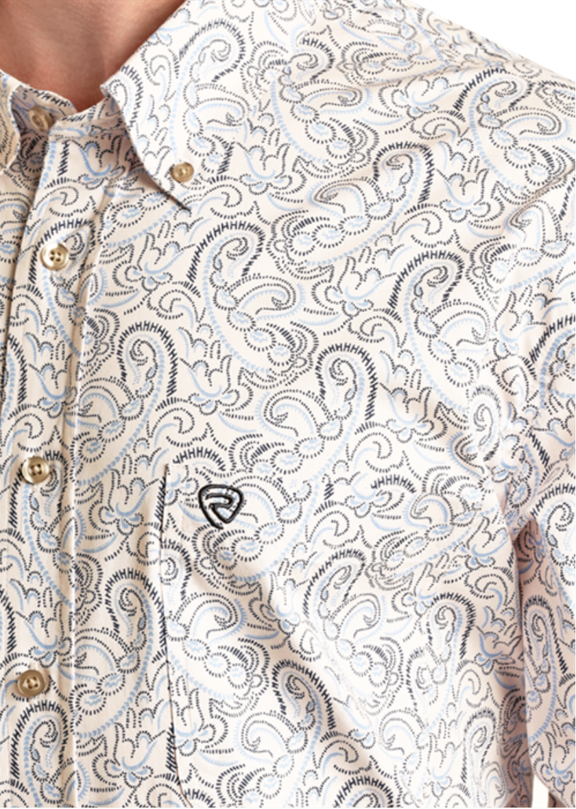 Men's L/S Paisley Shirt