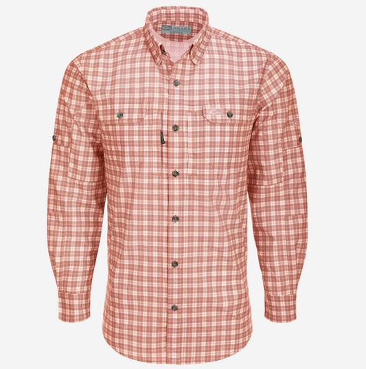 Drake Hunter Creek Check Plaid Shirt L/S