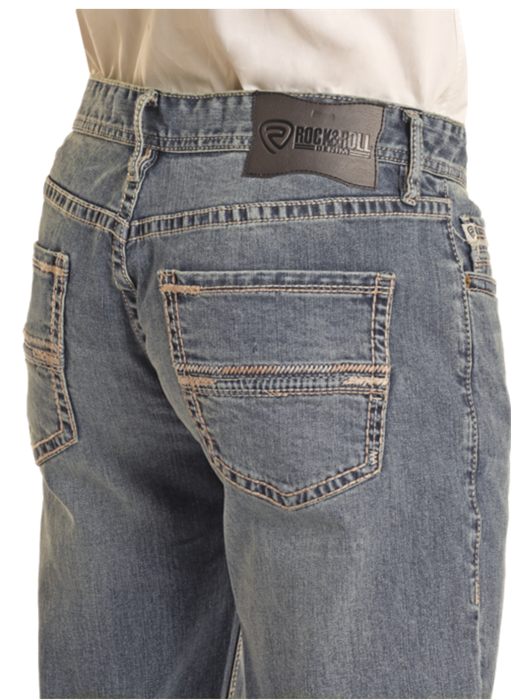 Rock & Roll Denim STRAIGHT ROPE STITCH PISTOL