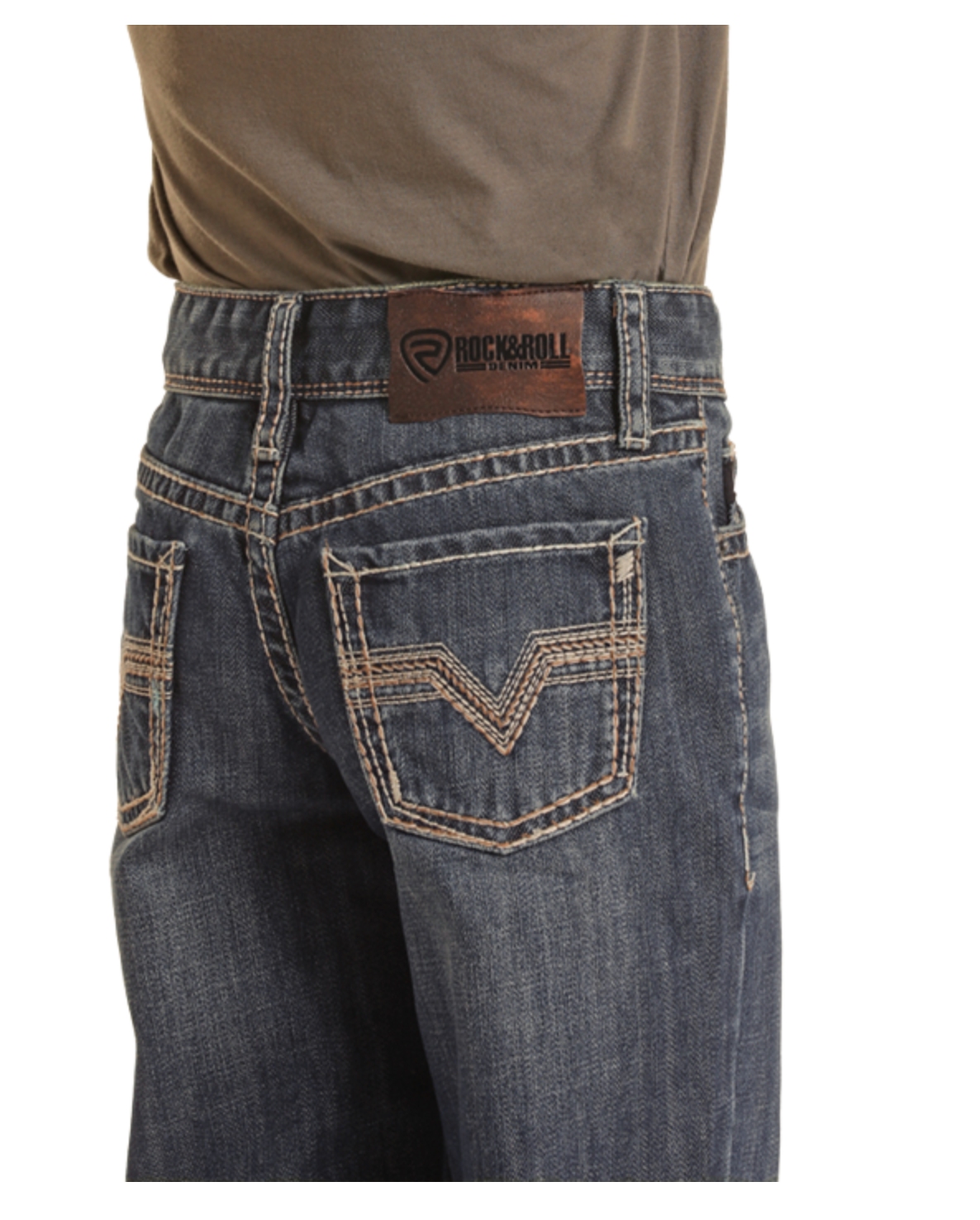 Boys Rock & Roll Denim Bootcut Jean