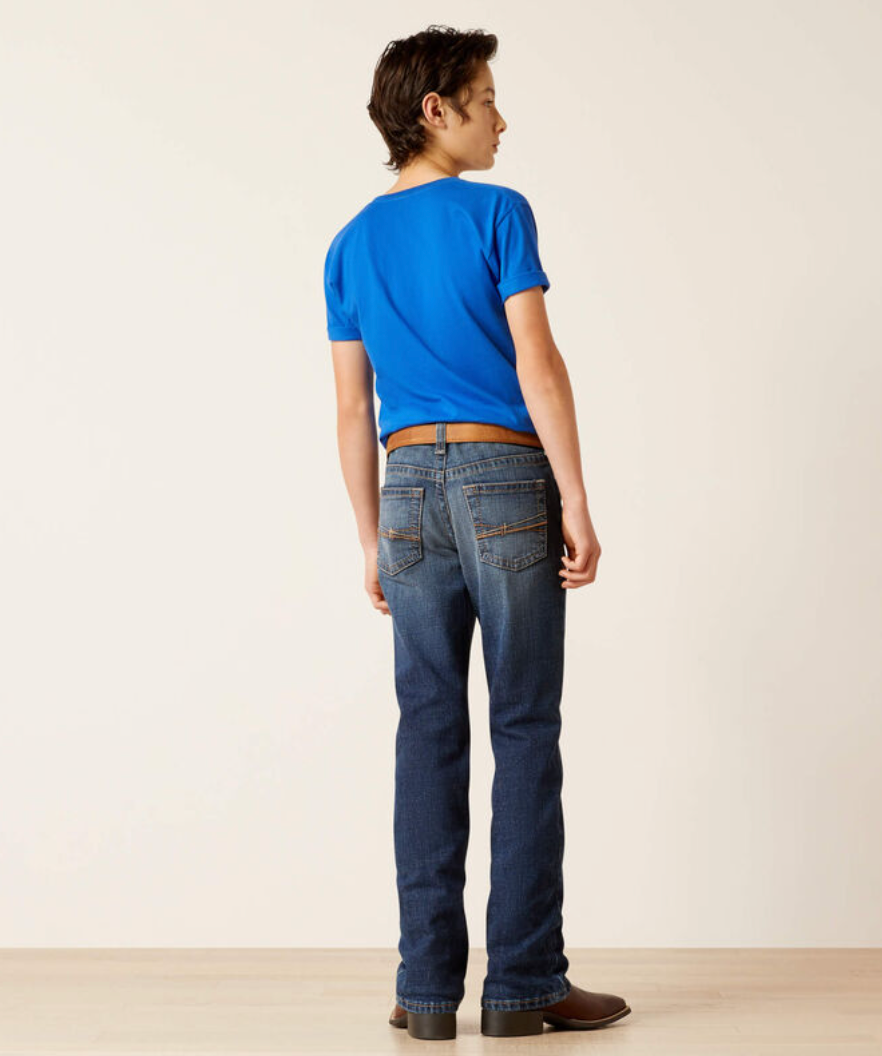 Ariat Boys B4 Relaxed Dennis Boot Cut Jean