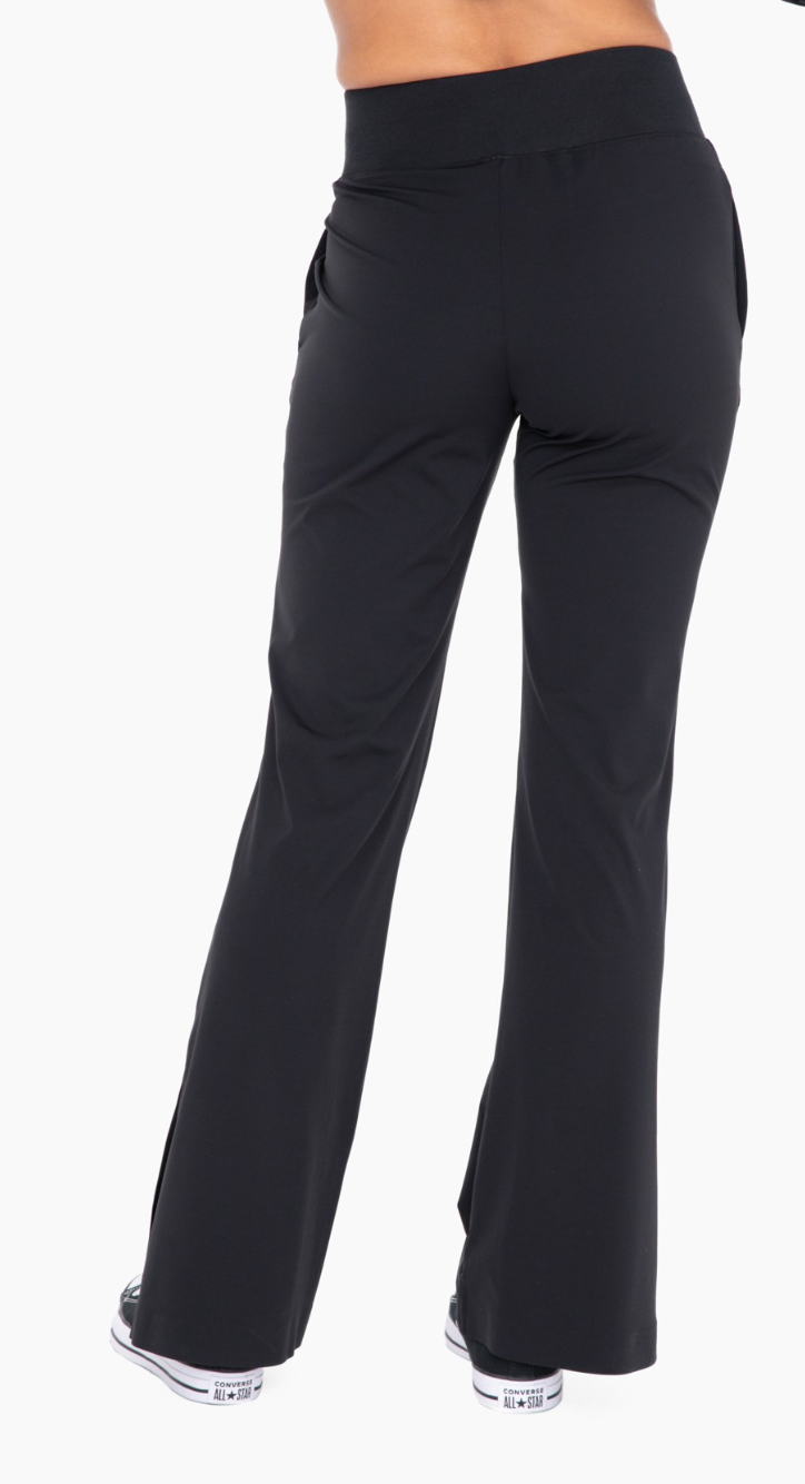 Graphene-Blend Wide Leg Active Pants