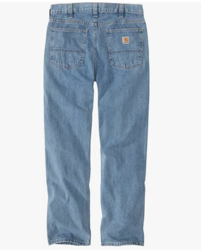 Carhartt - Relaxed Fit Jean - Straight Jean - Stonewash
