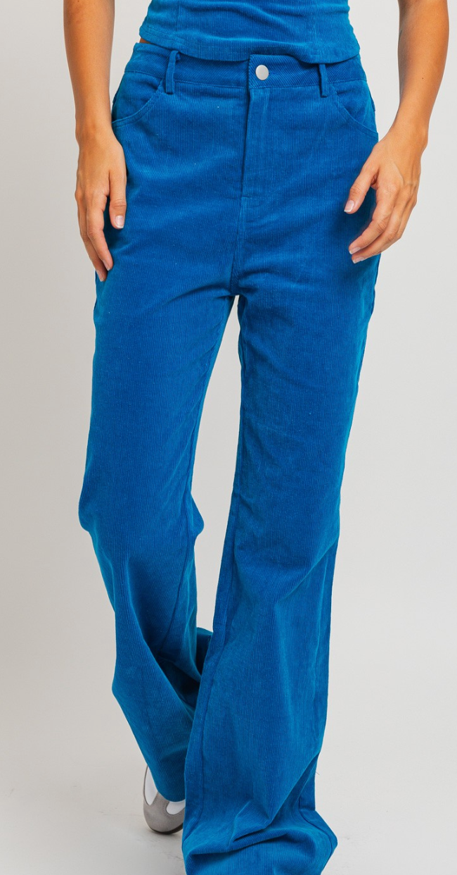 Corduroy Flare Pants