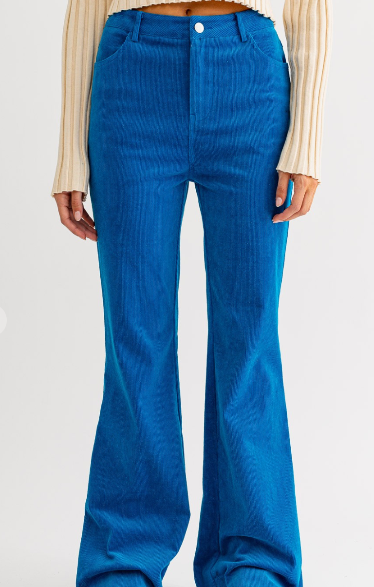 Corduroy Flare Pants