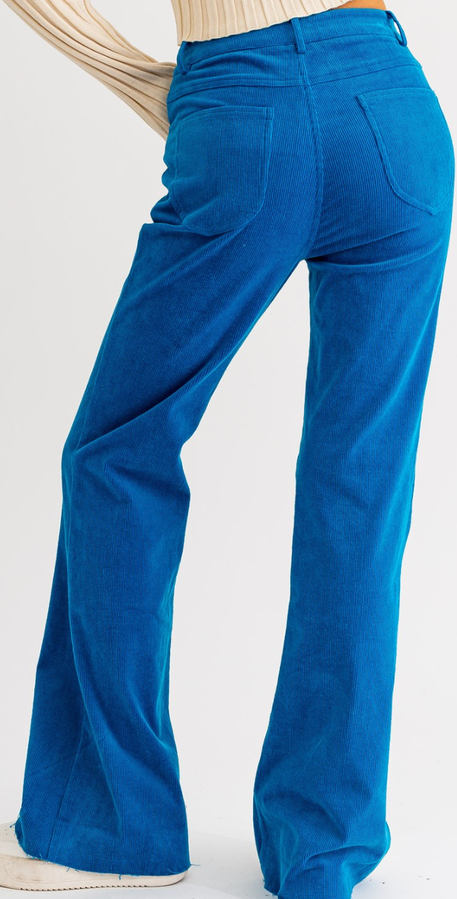 Corduroy Flare Pants