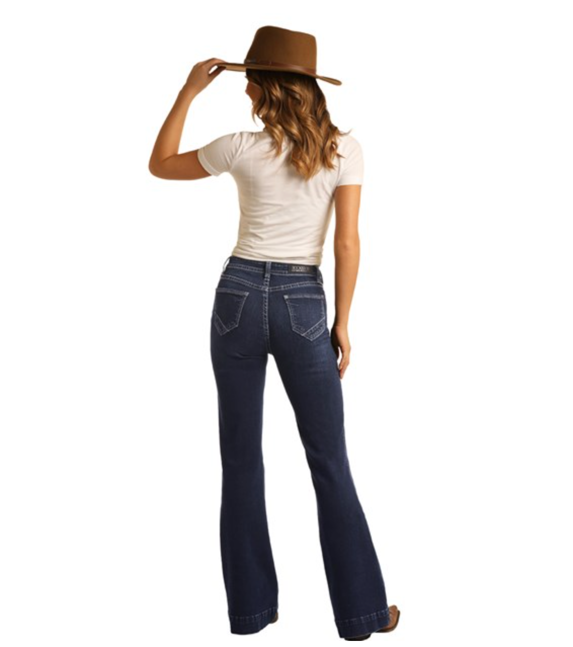 High Rise Trouser Jeans