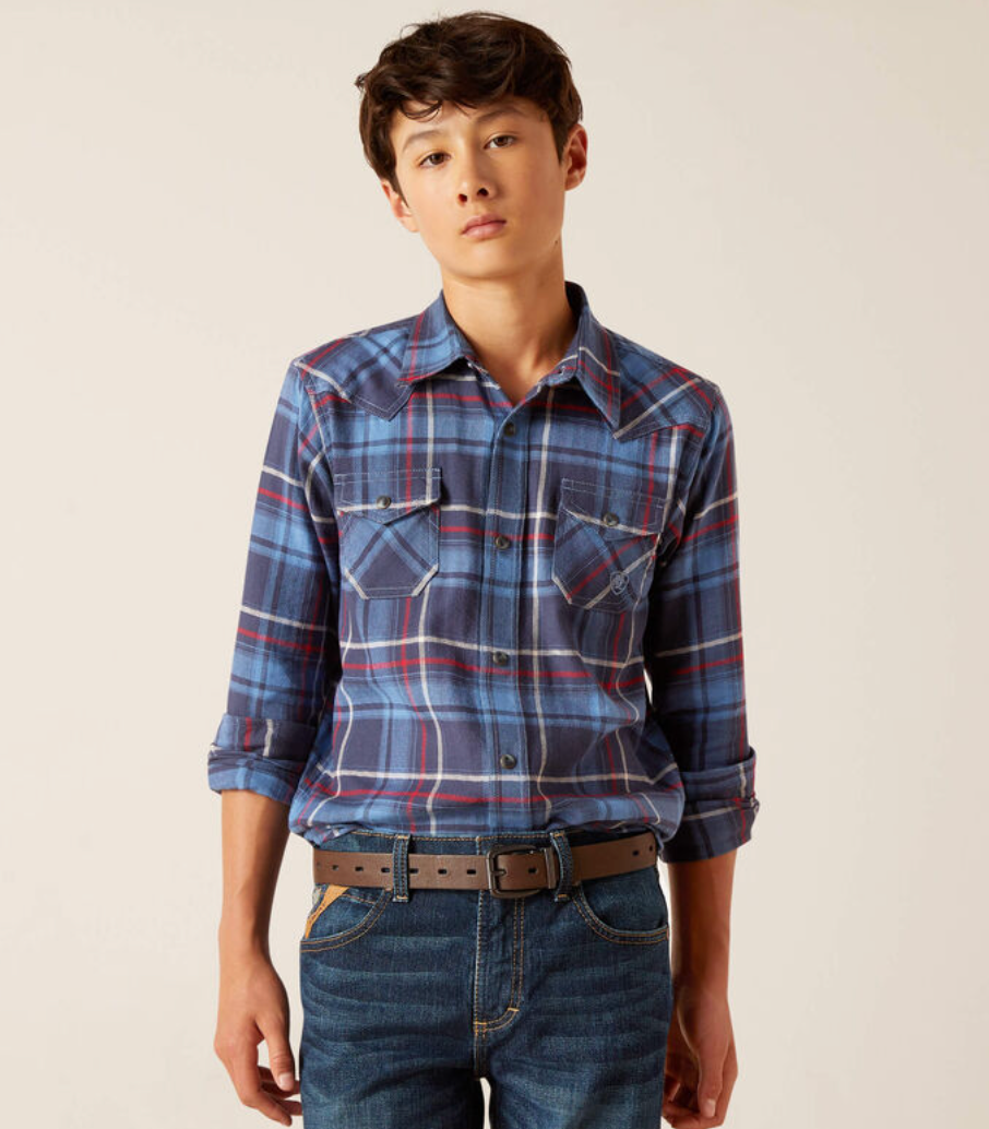 Boy's Ariat Harim Retro Fit Shirt