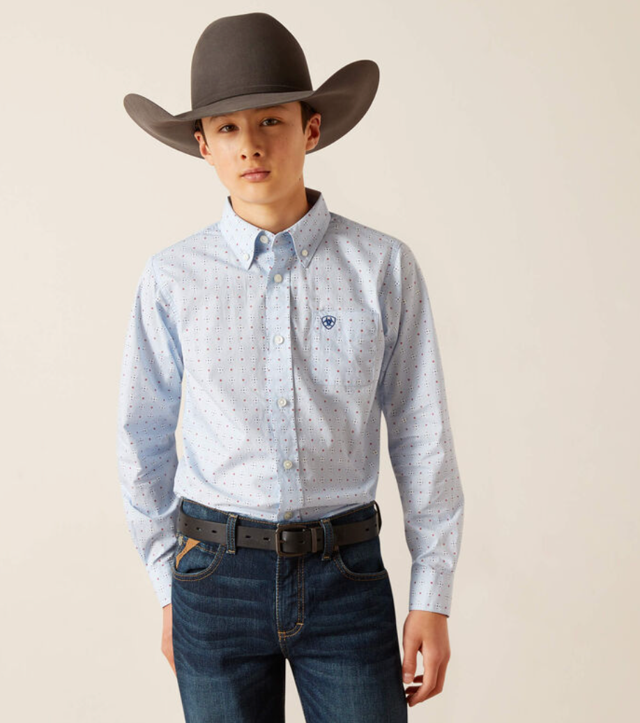 Boy's Ariat Penley Classic Fit Shirt