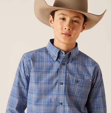 Boy's Ariat Pro Series Pitt Classic Fit Shirt