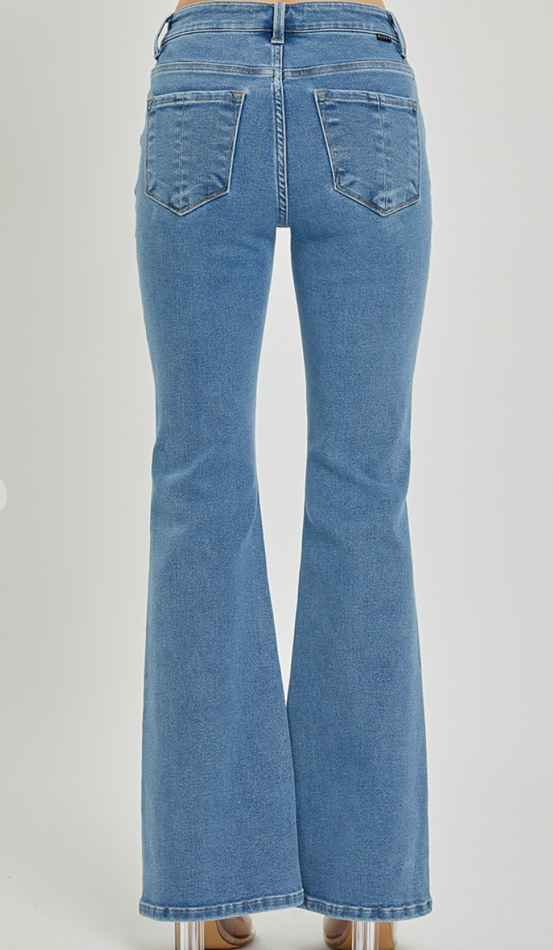 Risen High Rise Clean Flare Jeans – Stubbs Dept. Store