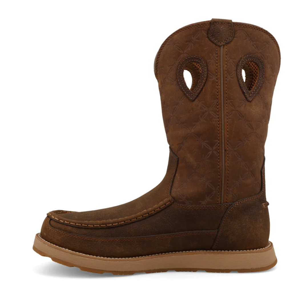 11" WORK PULL ON WEDGE SOLE BOOT Style: MCBX001