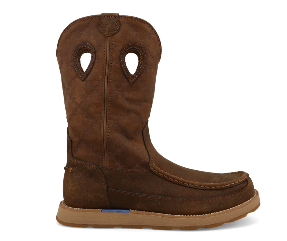 11" WORK PULL ON WEDGE SOLE BOOT Style: MCBX001