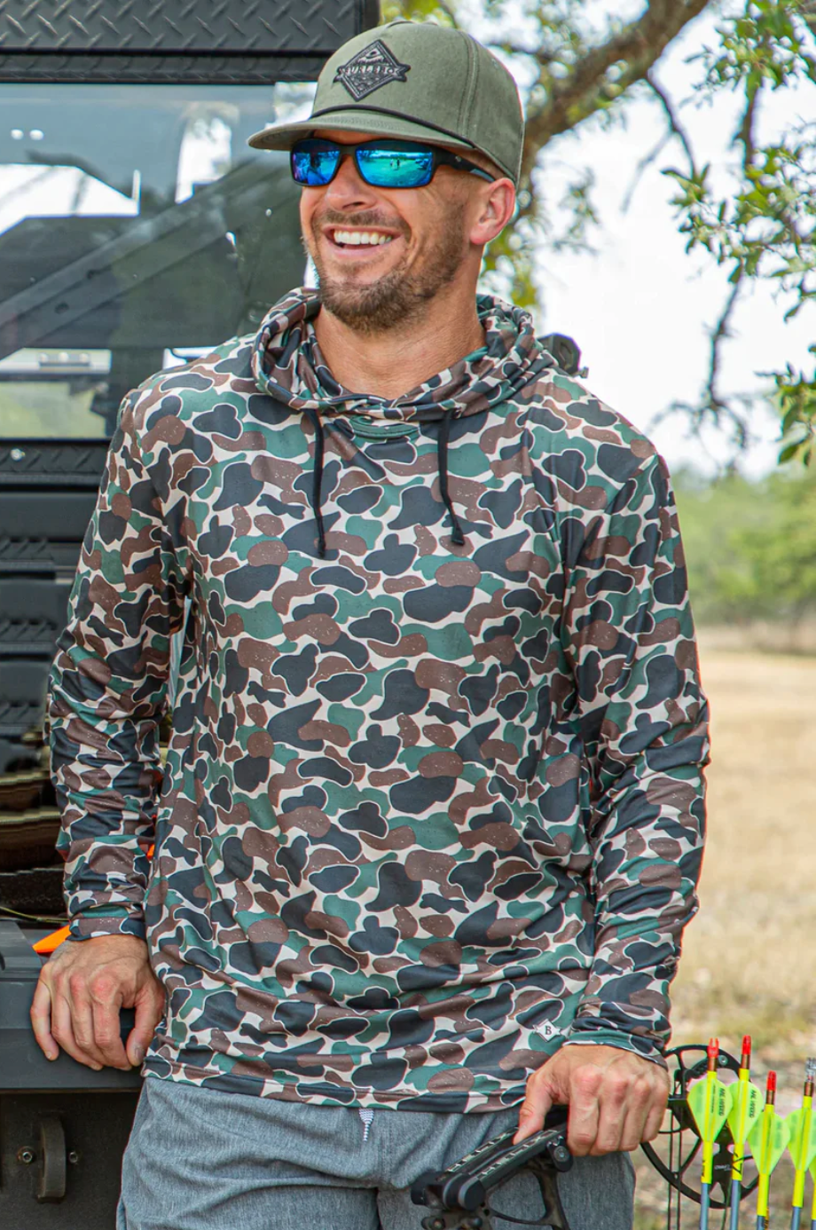 Performance Hoodie - Throwback Camo