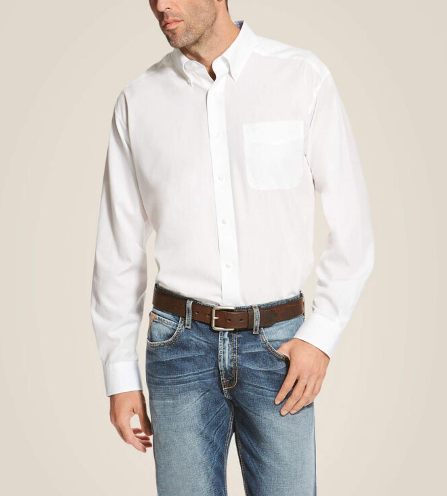 Ariat Men's Wrinkle Free Solid Shirt