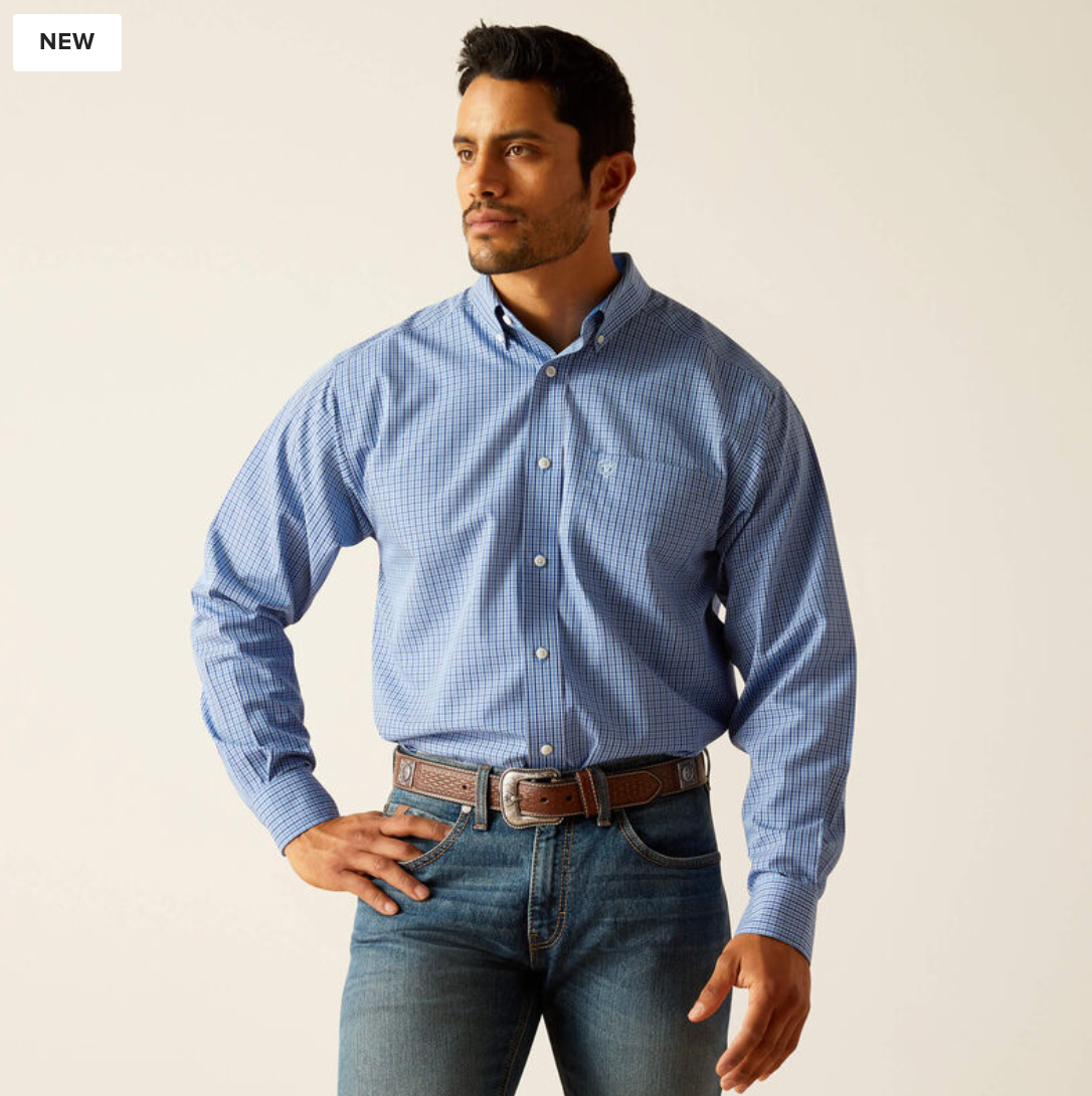 Ariat Men's Wrinkle Free Rowan Classic Fit Shirt