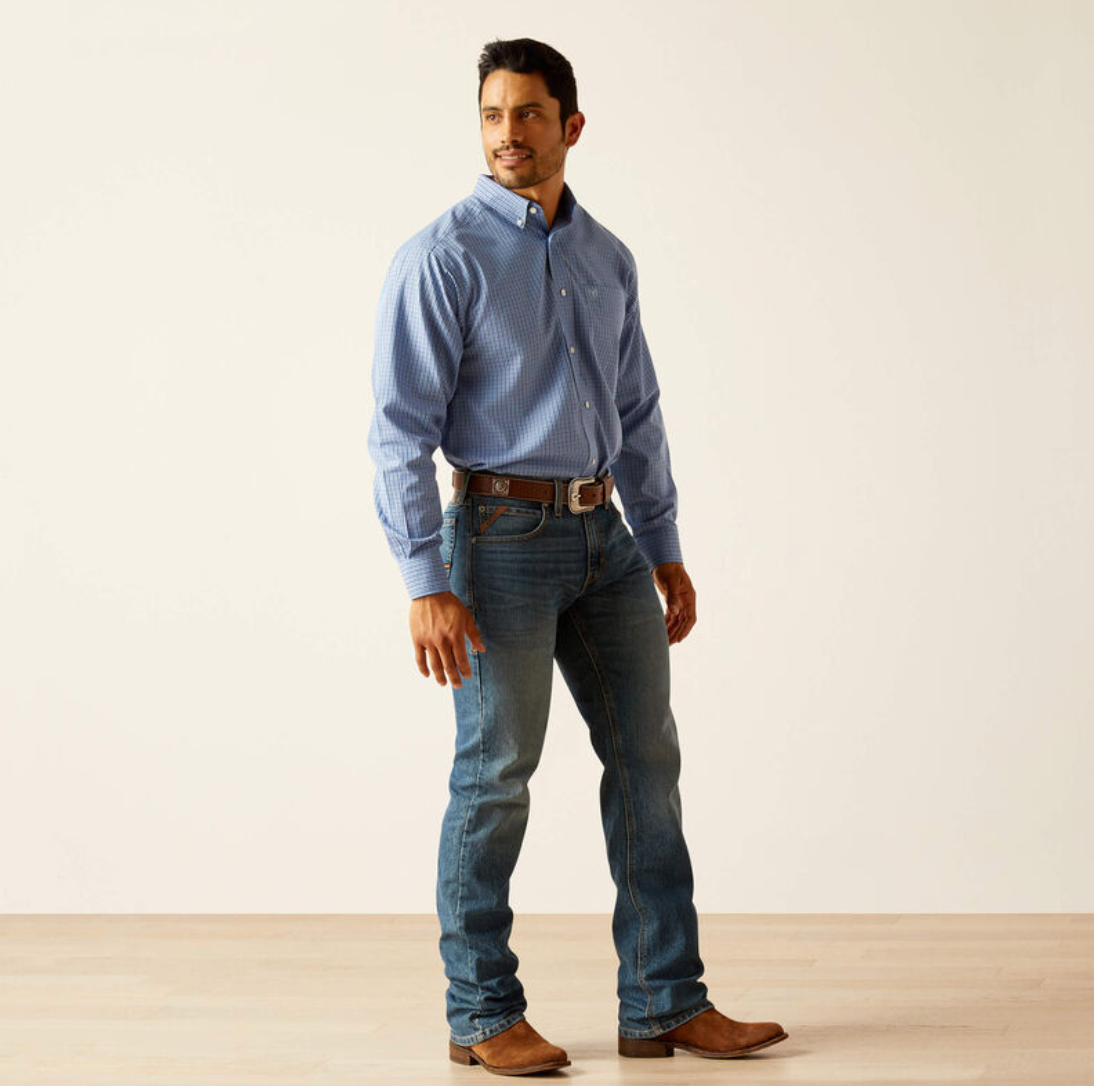 Ariat Men's Wrinkle Free Rowan Classic Fit Shirt