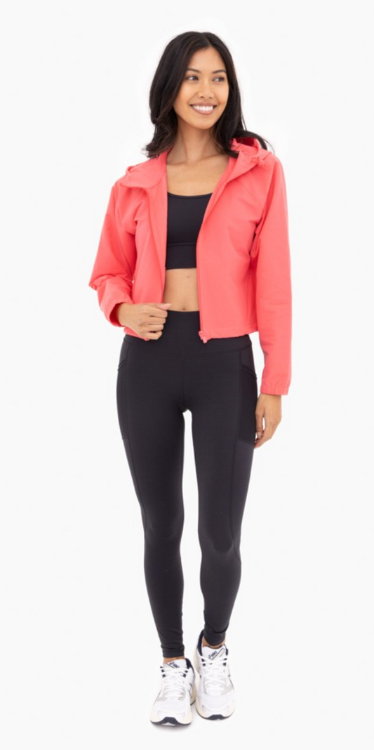 Mono B Adjustable Cropped Active Jacket