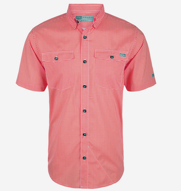Drake Frat Gingham Check Shirt S/S