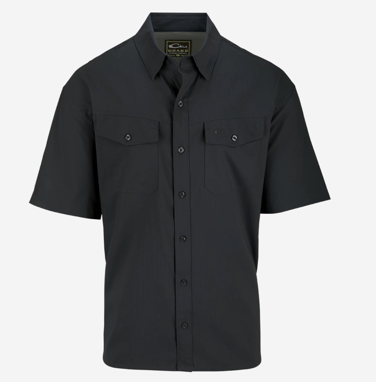 Drake Traveler's Solid Dobby Shirt S/S