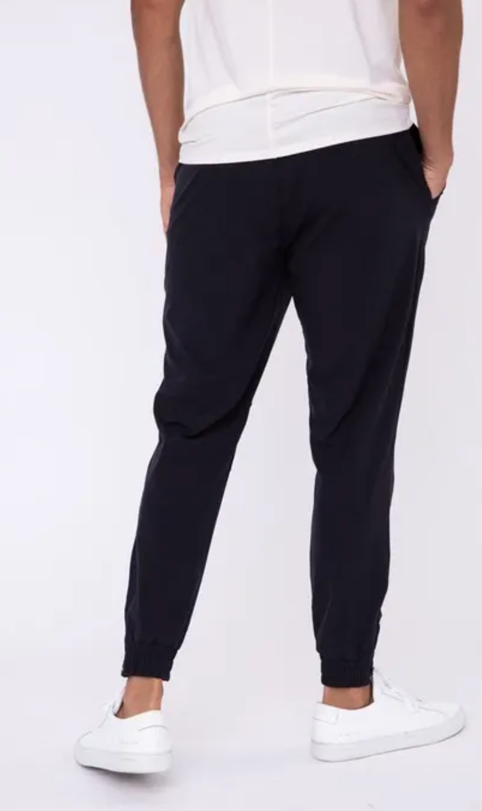 Mono B High-Waisted Zip-Up Ankle Joggers