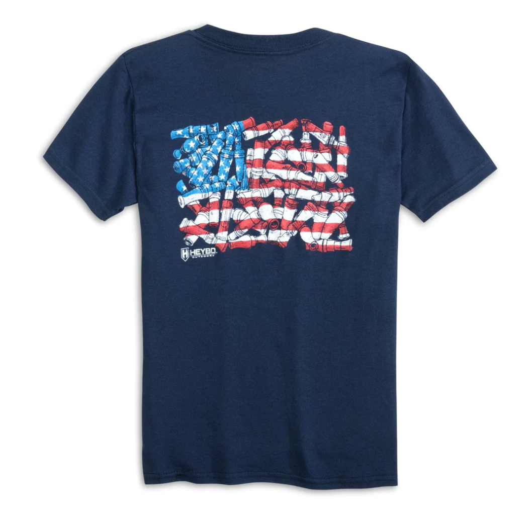 HeyBo Duck Call Flag T-Shirt