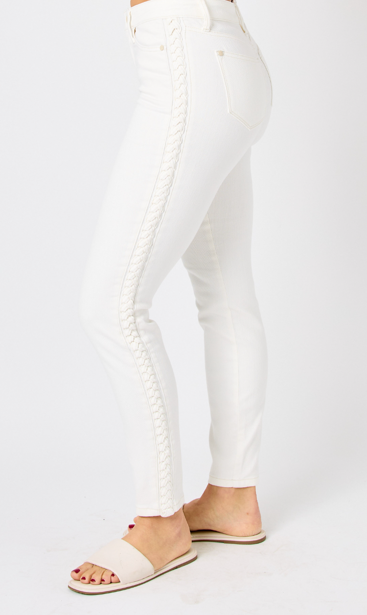 Judy Blue Mr SS Braided Jean