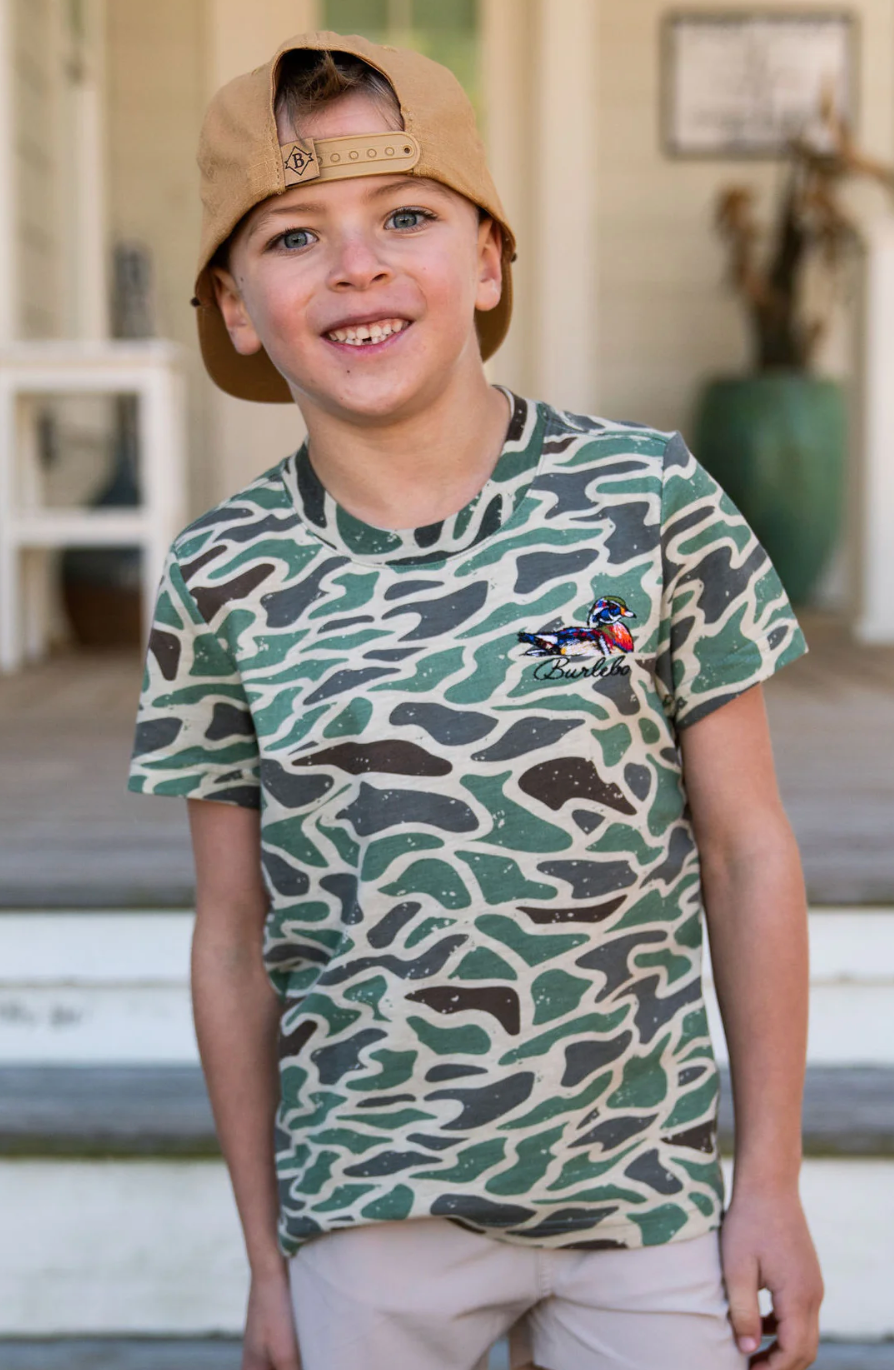 Burlebo Youth Retro Duck Camo