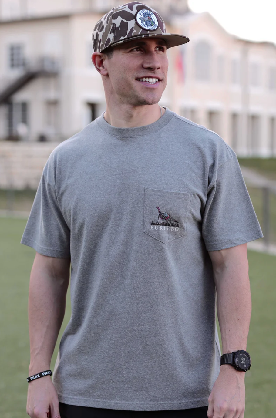 Burlebo Turkey Hunting - Dark Heather Grey
