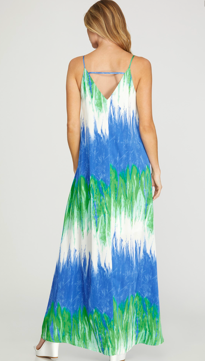 Turning Heads Flowy Maxi Dress