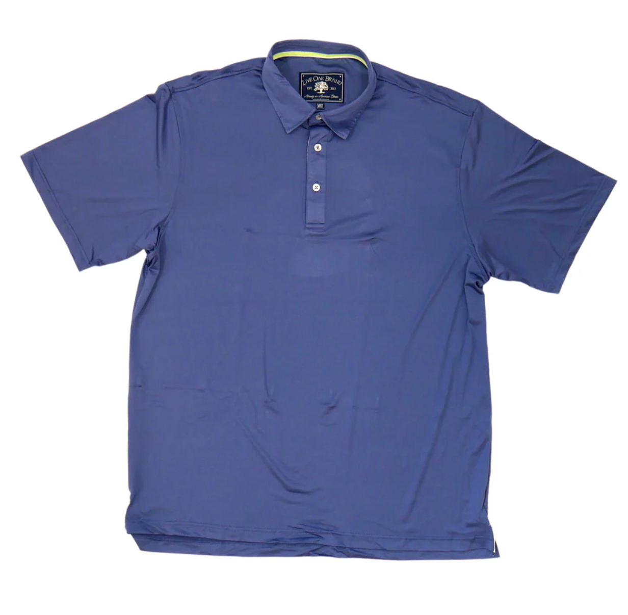 MEN'S SOLID PERFORMANCE POLO, NEWPORT BLUE