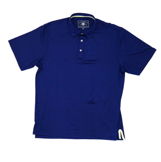 MEN'S SOLID PERFORMANCE POLO, TRUE NAVY